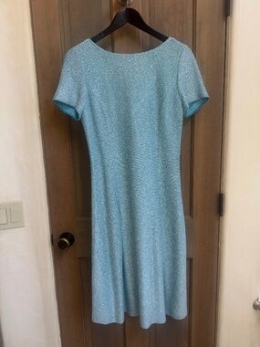 St. John evening fit & flare dress